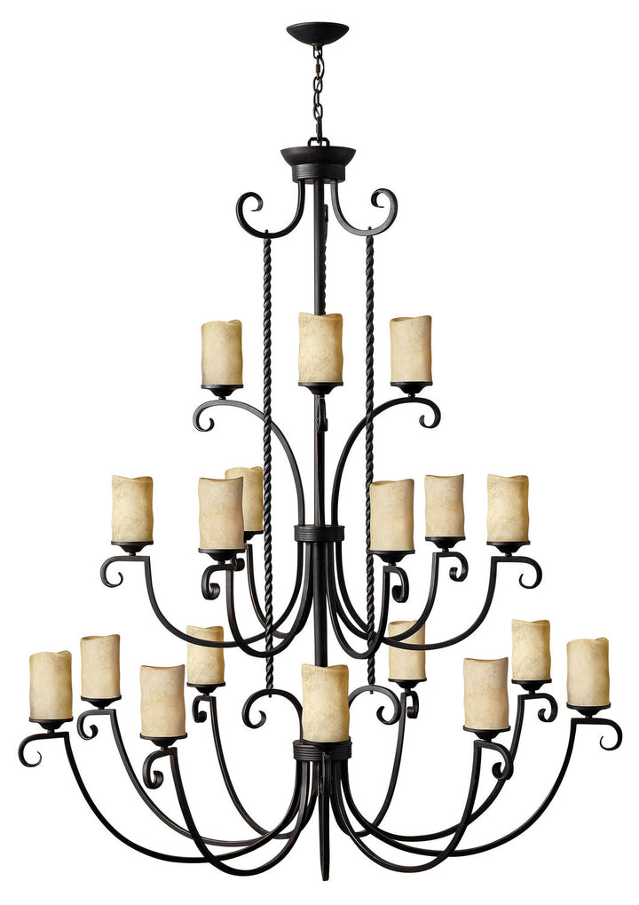 Hinkley Casa 4309OL Chandelier Light - Olde Black