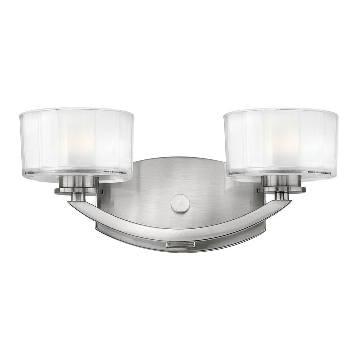 Hinkley Meridian 5592BN Bath Vanity Light 14 in. wide - Brushed Nickel