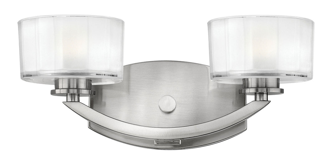 Hinkley Meridian 5592BN Bath Vanity Light 14 in. wide - Brushed Nickel