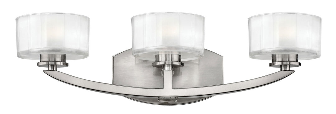 Hinkley Meridian 5593BN Bath Vanity Light 21 in. wide - Brushed Nickel