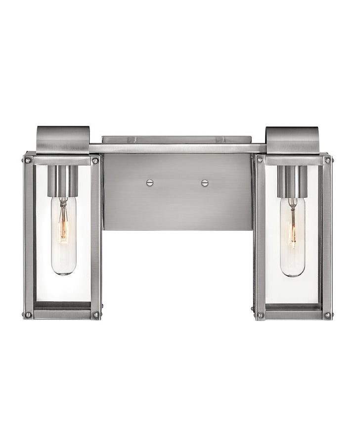 Hinkley Sag Harbor 5862PL Bath Vanity Light 15 in. wide - Polished Antique Nickel