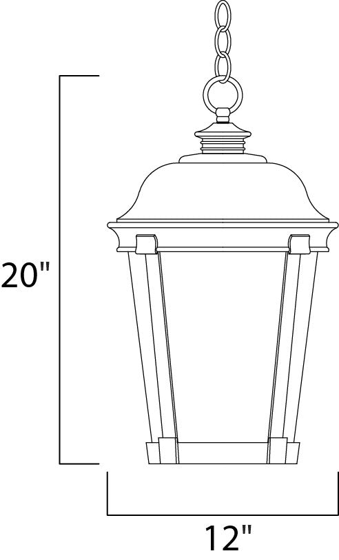 Maxim Lighting 3029CDBZ  Dover Dc Outdoor Bronze