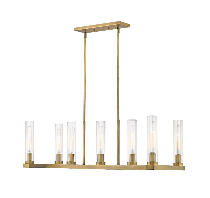 Z-Lite Beau 3031-7L-RB Pendant Light - Rubbed Brass