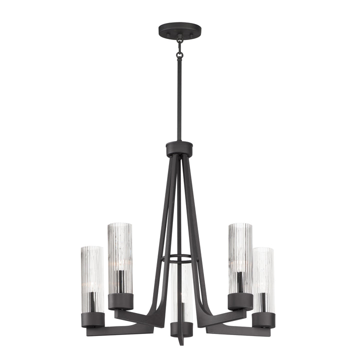 Maxim Delos 30315CRAR Chandelier Light - Anthracite