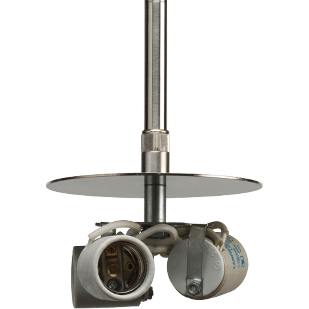 Progress Lighting P5199-09 Markor Three Light Pendant Utility Light Pewter, Nickel, Silver