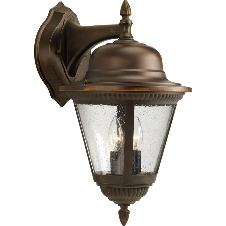 Progress Lighting P5864-20 Westport Two Light Wall Lantern Outdoor Bronze / Dark