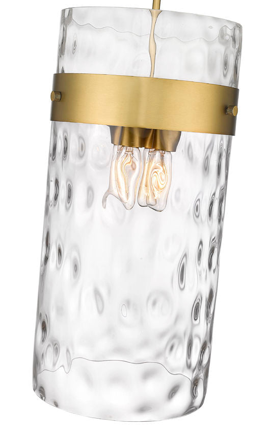 Z-Lite Fontaine 3035P12-RB Pendant Light - Rubbed Brass