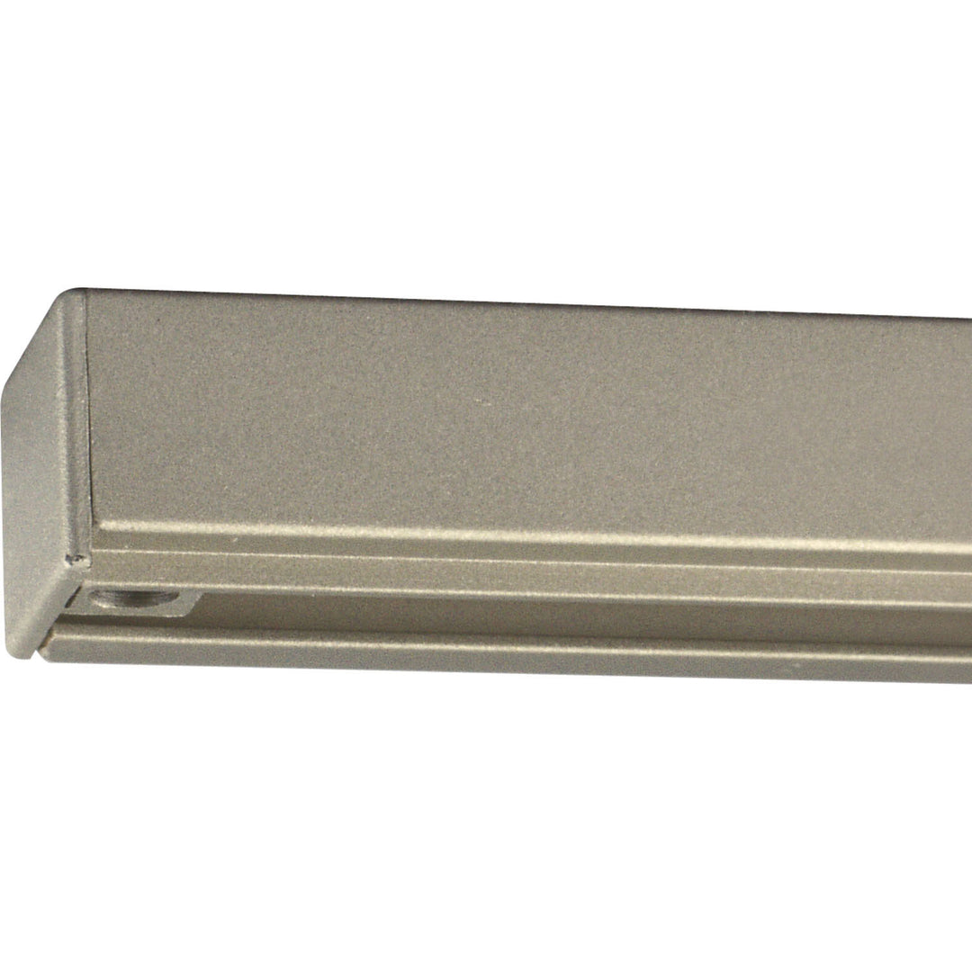 Progress Lighting P9103-09 Track Accessories Alpha Trak 2Ft Sect Track Light Pewter, Nickel, Silver