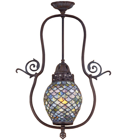 Meyda Tiffany Fishscale 30384 Pendant Light -