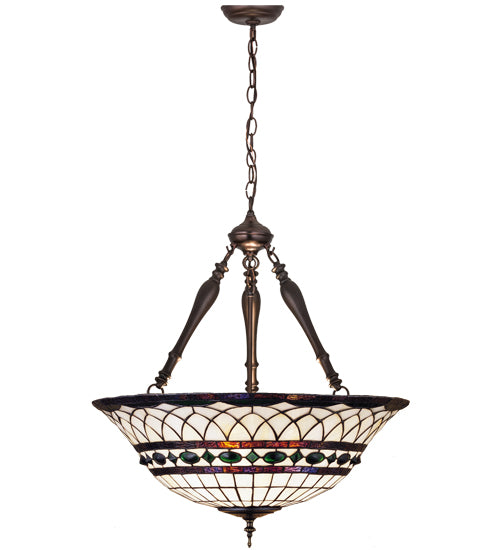 Meyda Tiffany Tiffany Roman 30468 Pendant Light - Craftsman Brown