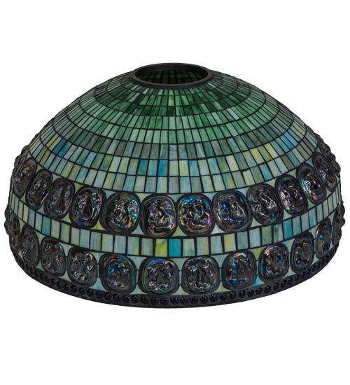 Meyda Tiffany Lighting 30499 Turtleback Shade Lamp Shade Bronze / Dark