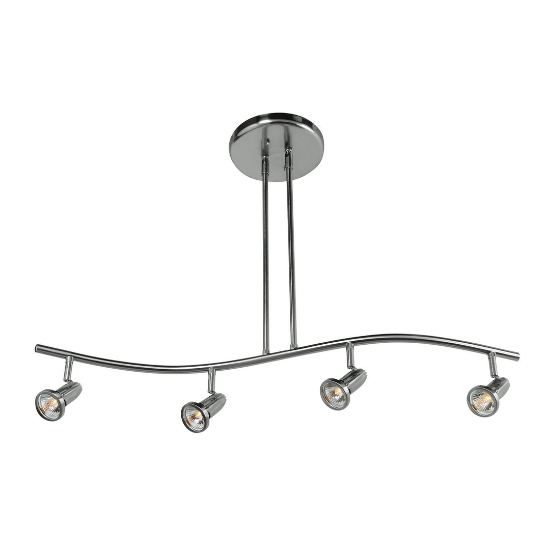 Access Lighting 52206-BS Modern Cobra Track Light Brushed Steel