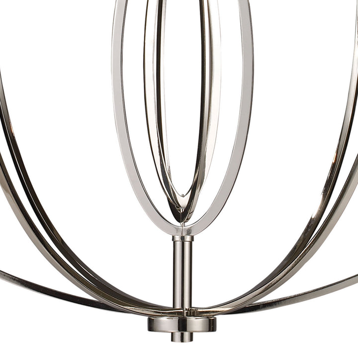 Elk Dione 10121/6 Chandelier Light - Polished Nickel