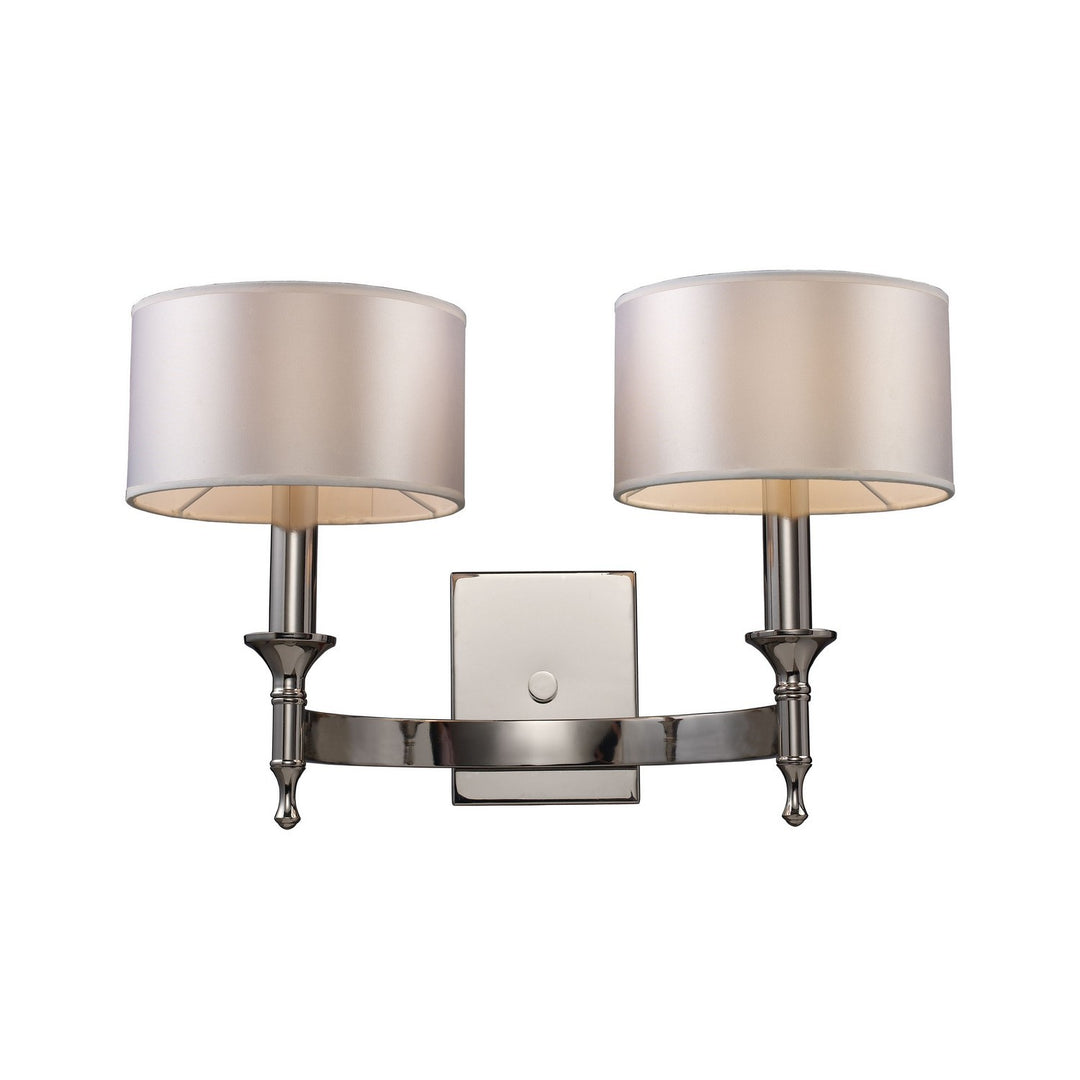 Elk Pembroke 10122/2 Wall Sconce Light - Polished Nickel