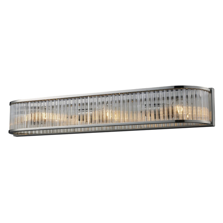 Elk Braxton 10127/3 Bath Vanity Light 28 in. wide - Polished Nickel