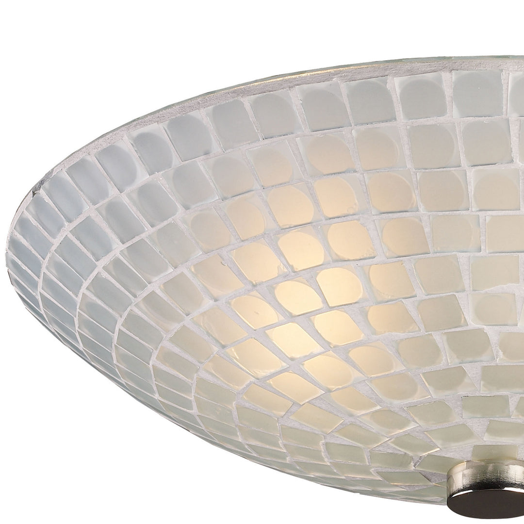 Elk Fusion 10139/2WHT Ceiling Light - Satin Nickel