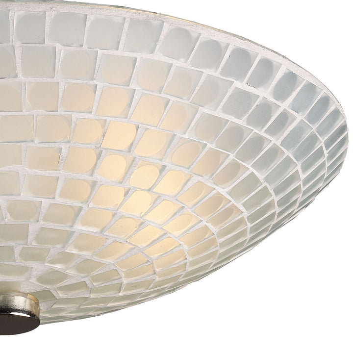 Elk Fusion 10139/2WHT Ceiling Light - Satin Nickel