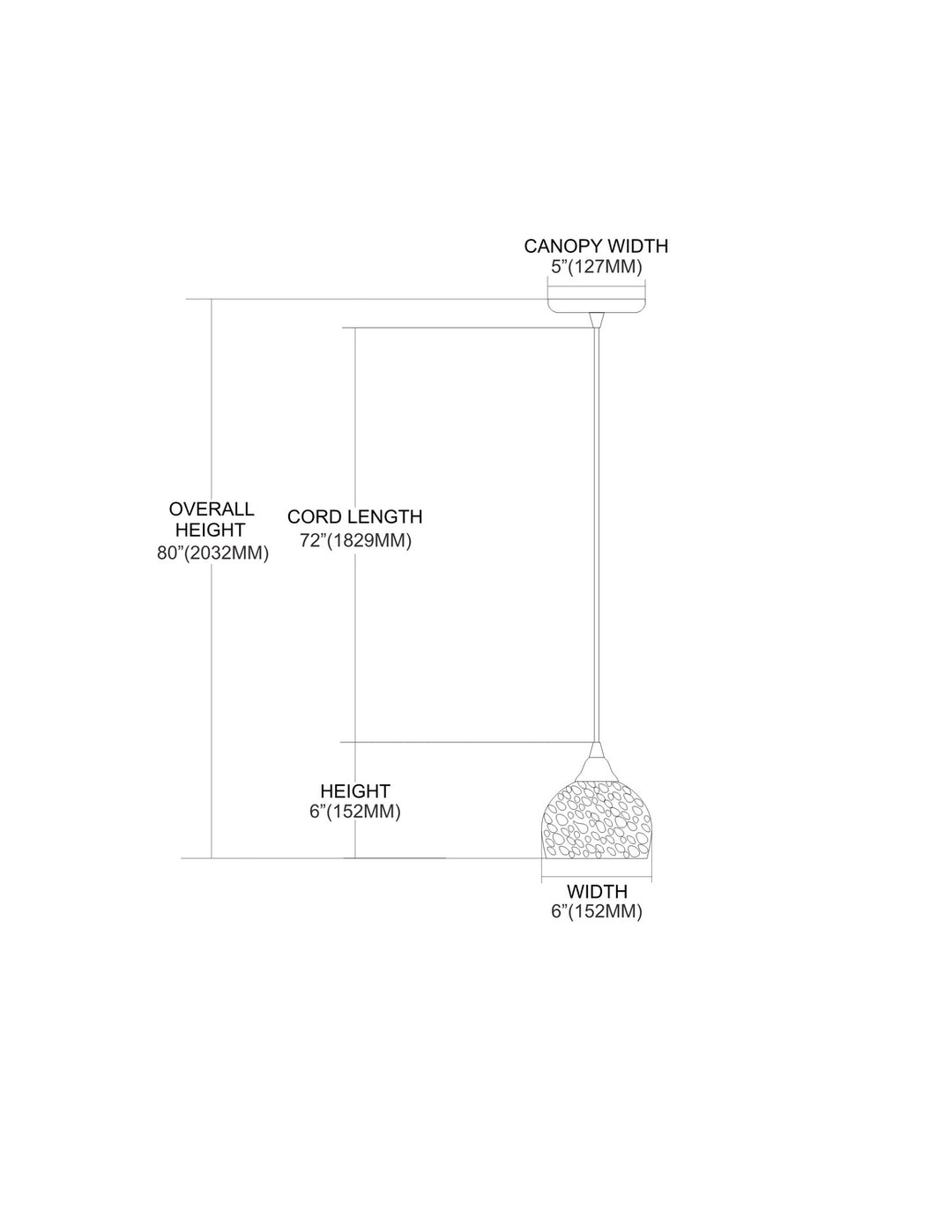 Elk Cira 10143/1PB Pendant Light - Satin Nickel