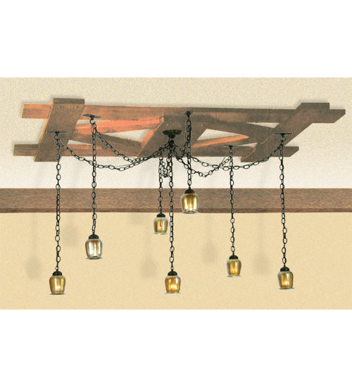 Meyda Tiffany Castilian 30552 Pendant Light - Timeless Bronze