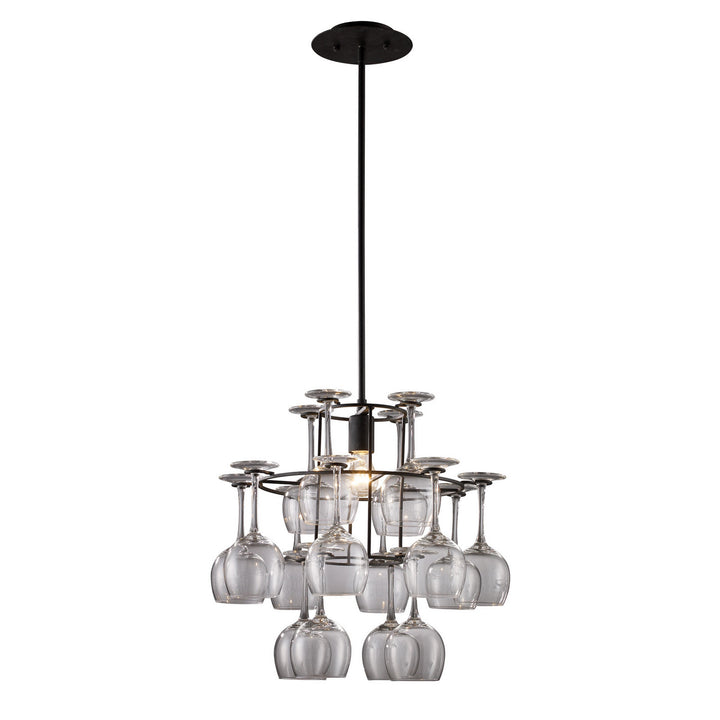 Elk Vintage 14040/1 Chandelier Light - Dark Rust