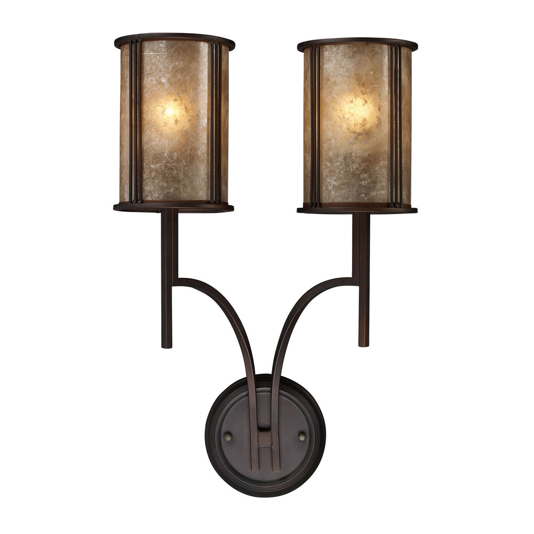 Elk Barringer 15030/2 Wall Sconce Light - Aged Bronze