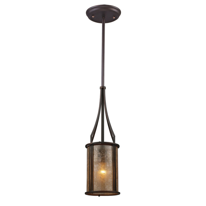 Elk Barringer 15033/1 Pendant Light - Aged Bronze