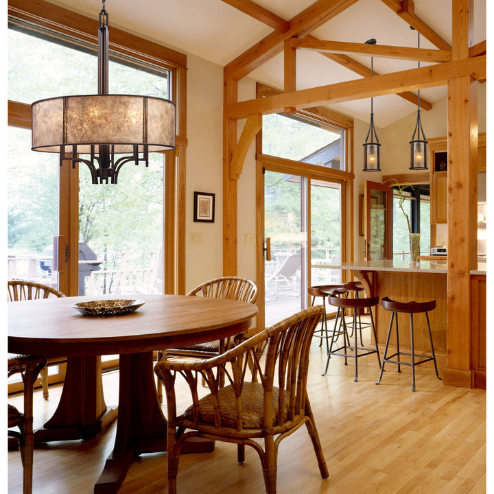 Elk Barringer 15034/6 Pendant Light - Aged Bronze