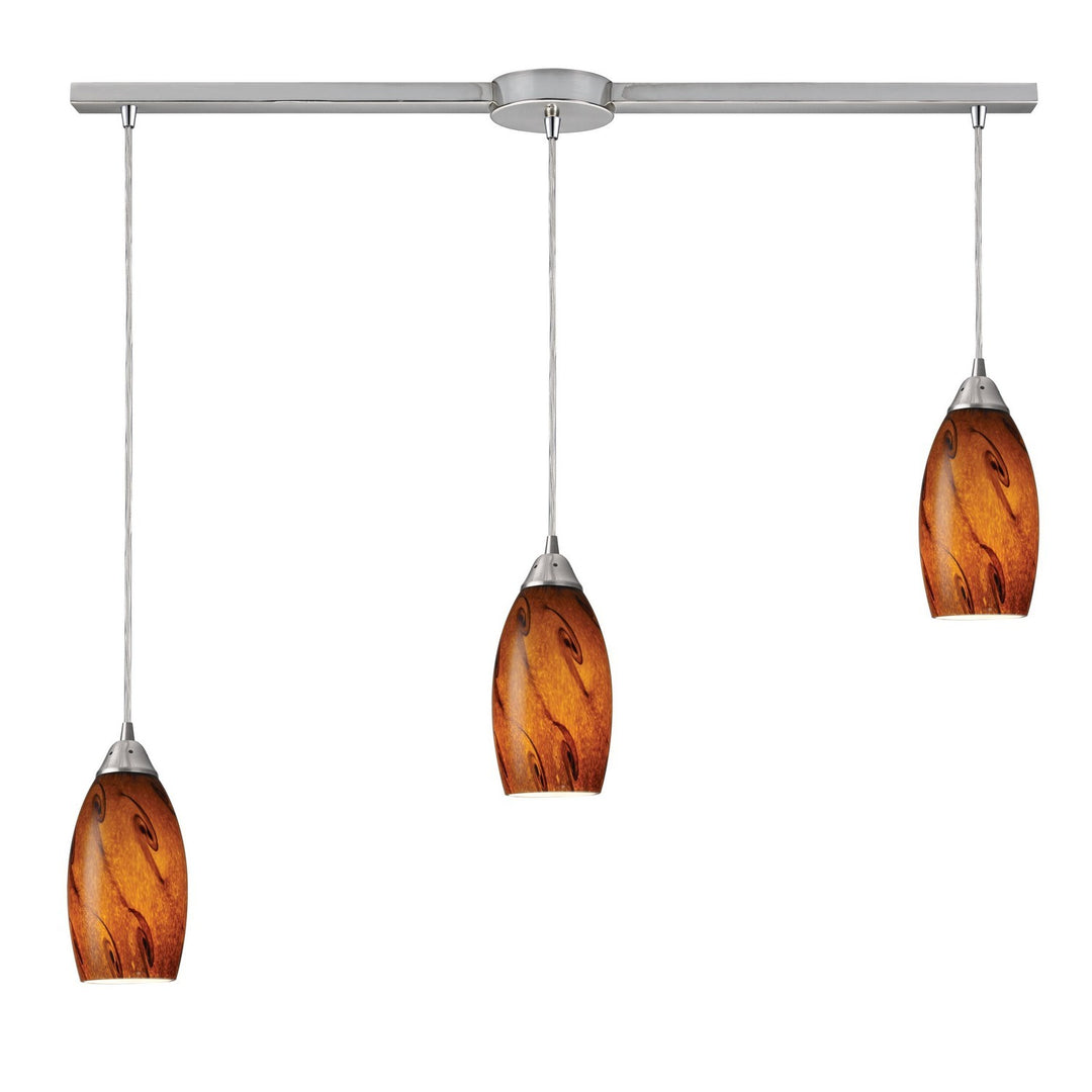 Elk Galaxy 20001/3L-BG Pendant Light - Satin Nickel