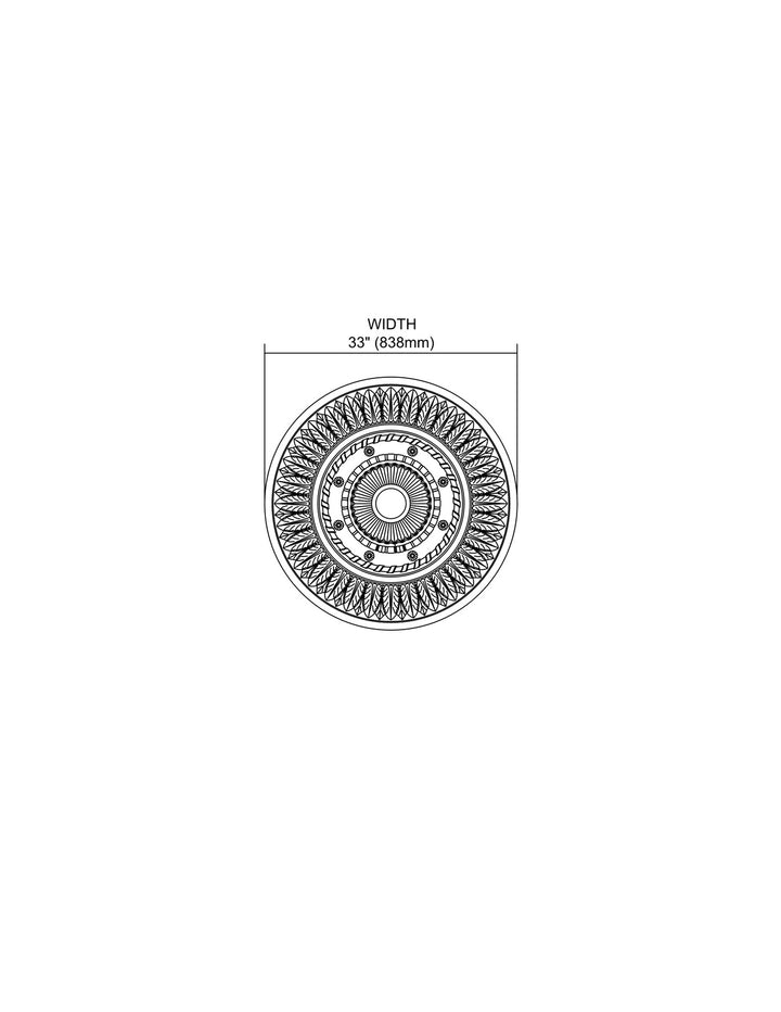 Elk Lighting M1013WH  Corinna Home Decor White