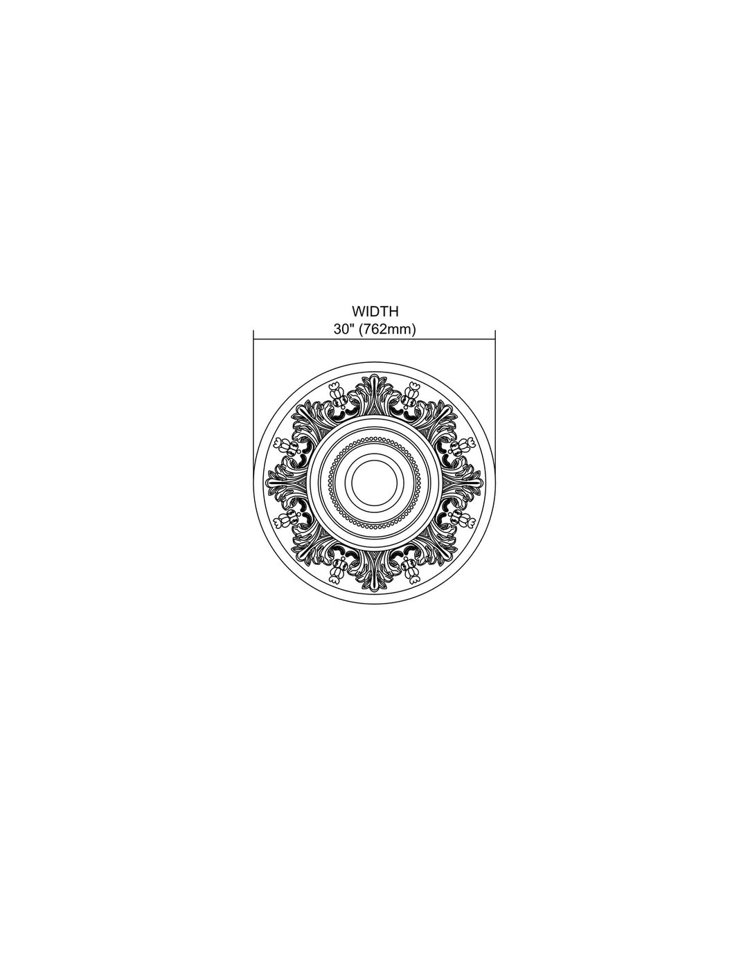 Elk Lighting M1014WH  Laureldale Home Decor White