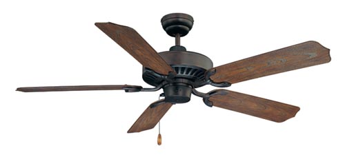 Savoy House Lancer 52-SGO-5WA-13 Ceiling Fan 52 - English Bronze, Walnut/