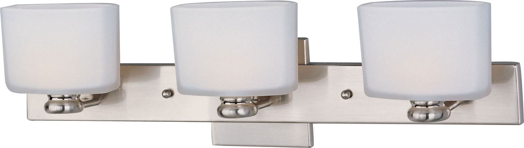 Maxim Essence 9003SWSN Bath Vanity Light 23 in. wide - Satin Nickel