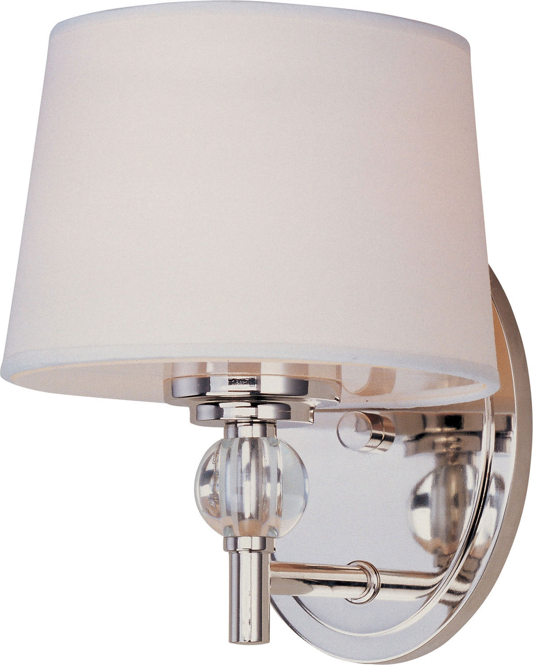 Maxim Rondo 12761WTPN Wall Sconce Light - Polished Nickel