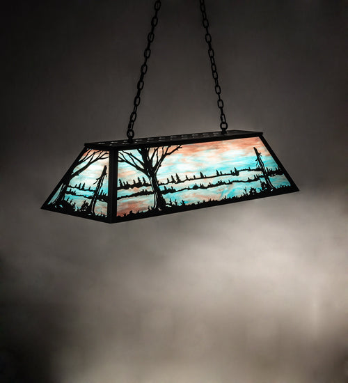 Meyda Tiffany Quiet Pond 30639 Pendant Light - Timeless Bronze, Custom