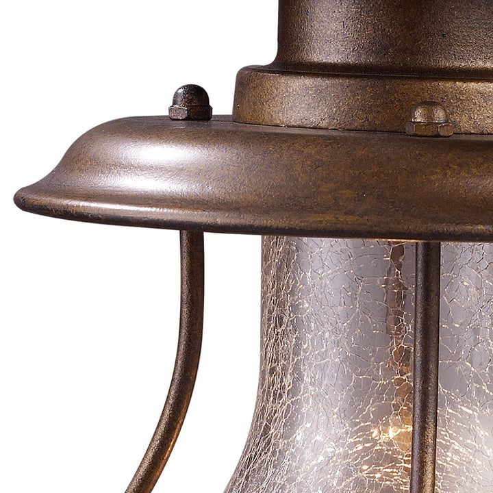 Elk Lighting 62005-1  Wikshire Outdoor Coffee Bronze