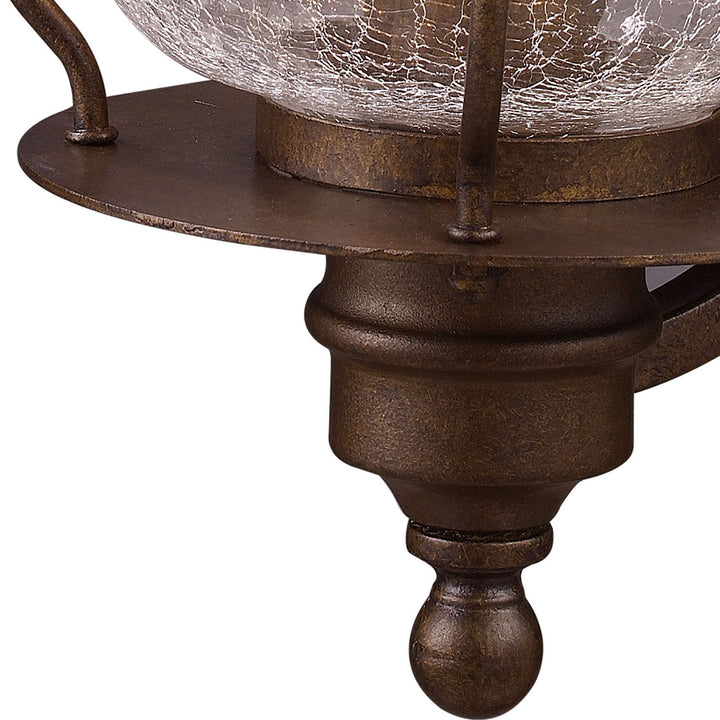Elk Lighting 62005-1  Wikshire Outdoor Coffee Bronze