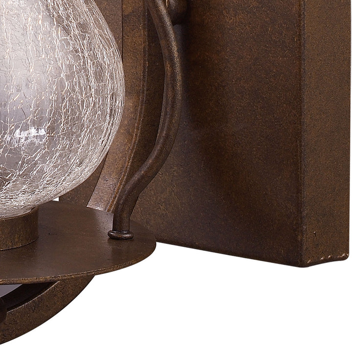 Elk Lighting 62005-1  Wikshire Outdoor Coffee Bronze