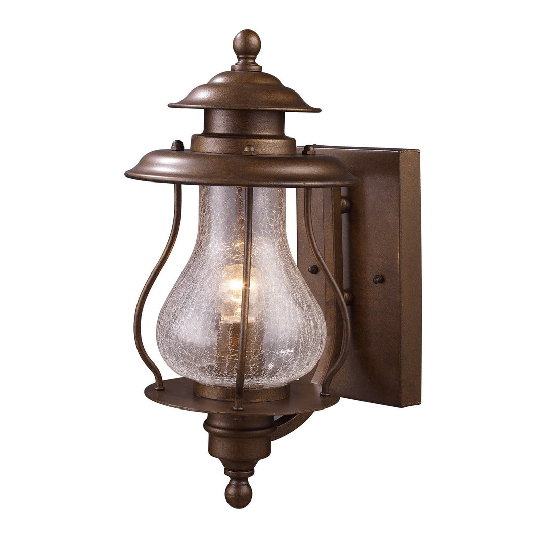 Elk Lighting 62005-1  Wikshire Outdoor Coffee Bronze
