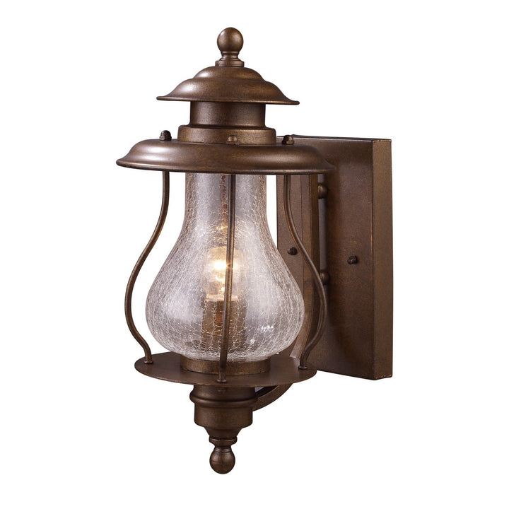 Elk Lighting 62005-1  Wikshire Outdoor Coffee Bronze