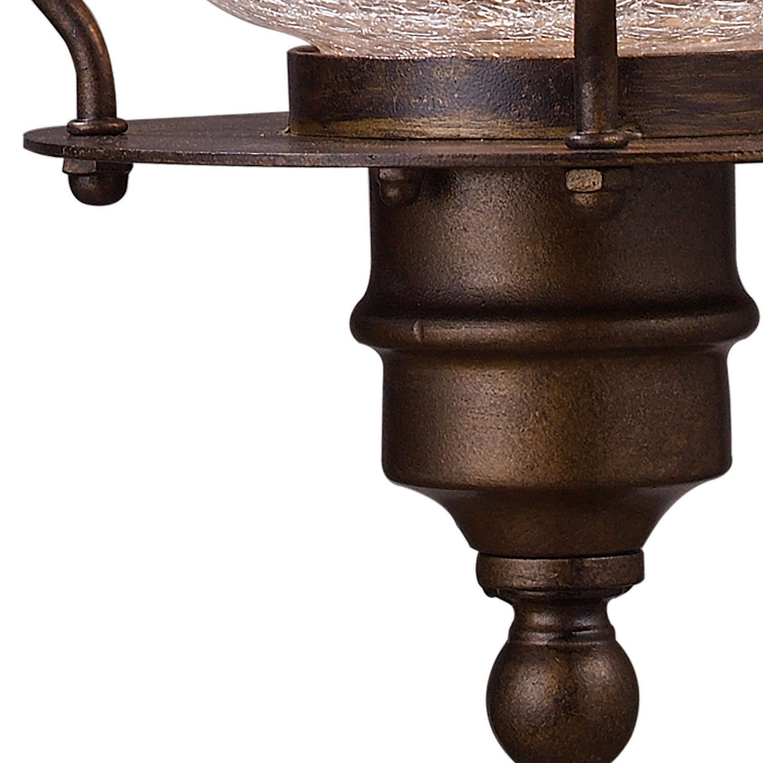 Elk Lighting 62006-1  Wikshire Outdoor Coffee Bronze