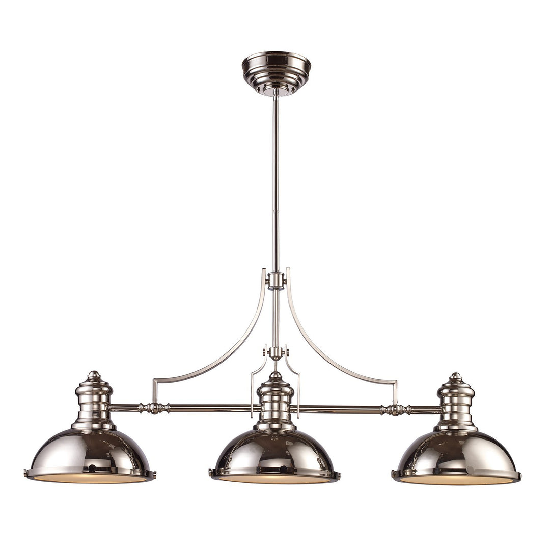 Elk Chadwick 66115-3 Pendant Light - Polished Nickel