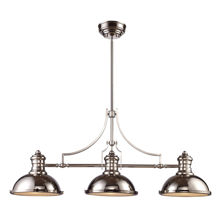 Elk Chadwick 66115-3 Pendant Light - Polished Nickel