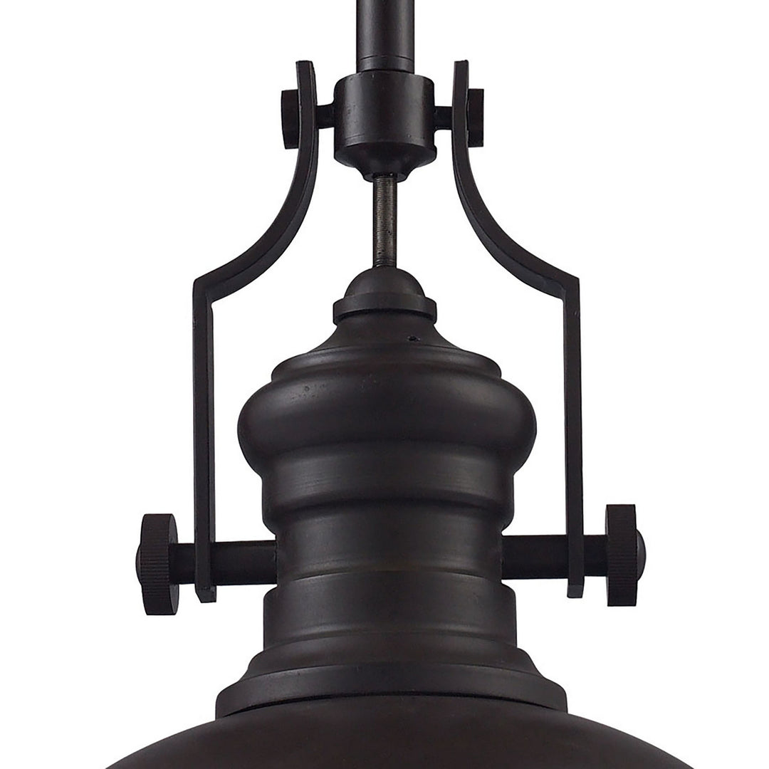 Elk Chadwick 66134-1 Pendant Light - Oiled Bronze