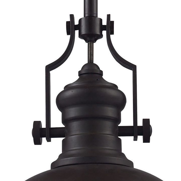 Elk Chadwick 66134-1 Pendant Light - Oiled Bronze