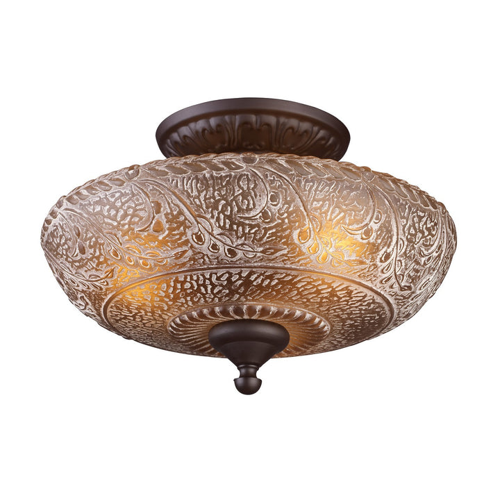 Elk Norwich 66191-3 Ceiling Light - Oiled Bronze