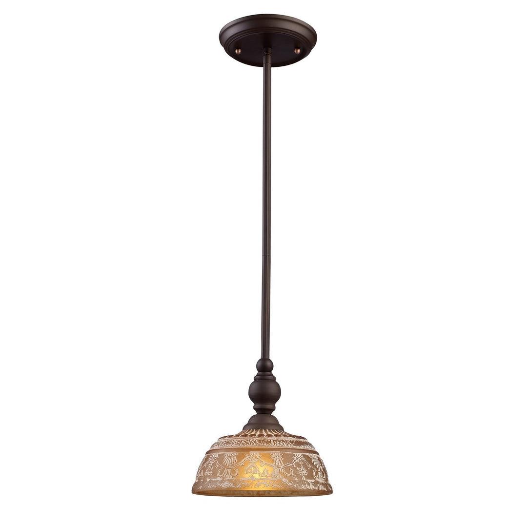 Elk Norwich 66194-1 Pendant Light - Oiled Bronze