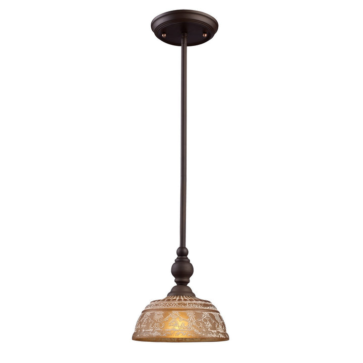 Elk Norwich 66194-1 Pendant Light - Oiled Bronze