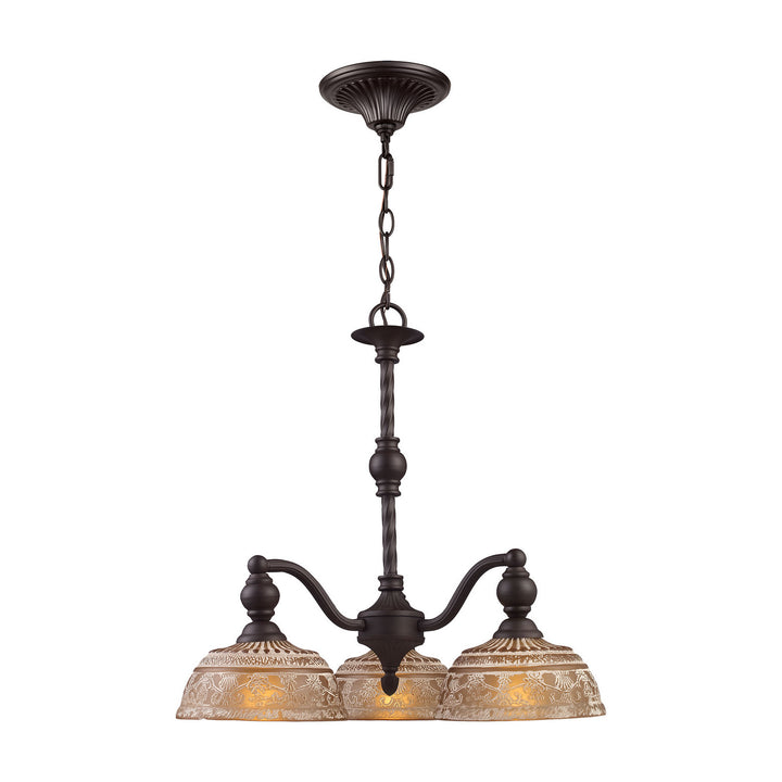 Elk Norwich 66196-3 Chandelier Light - Oiled Bronze