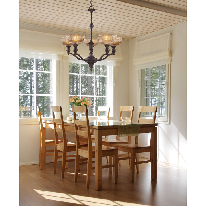 Elk Norwich 66197-5 Chandelier Light - Oiled Bronze