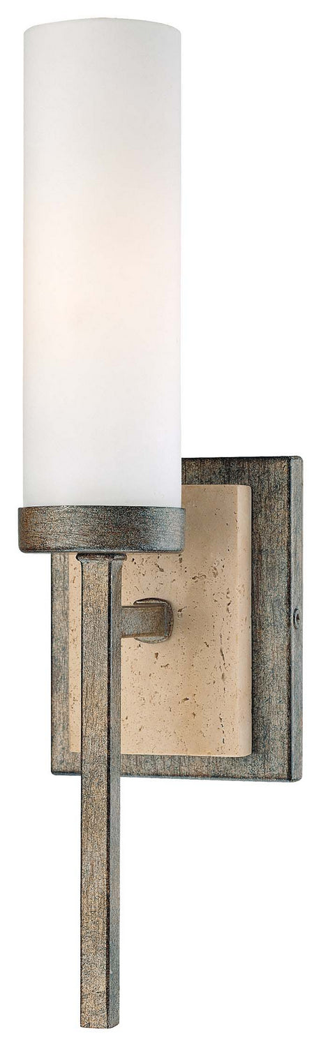 Minka-Lavery Compositions 4460-273 Wall Light - Aged Patina Iron